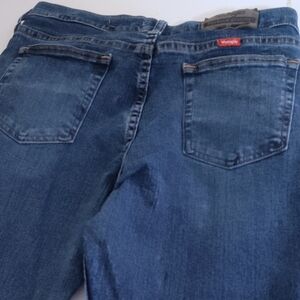Wrangler Blue Relaxed Jeans with Contrast Stitching